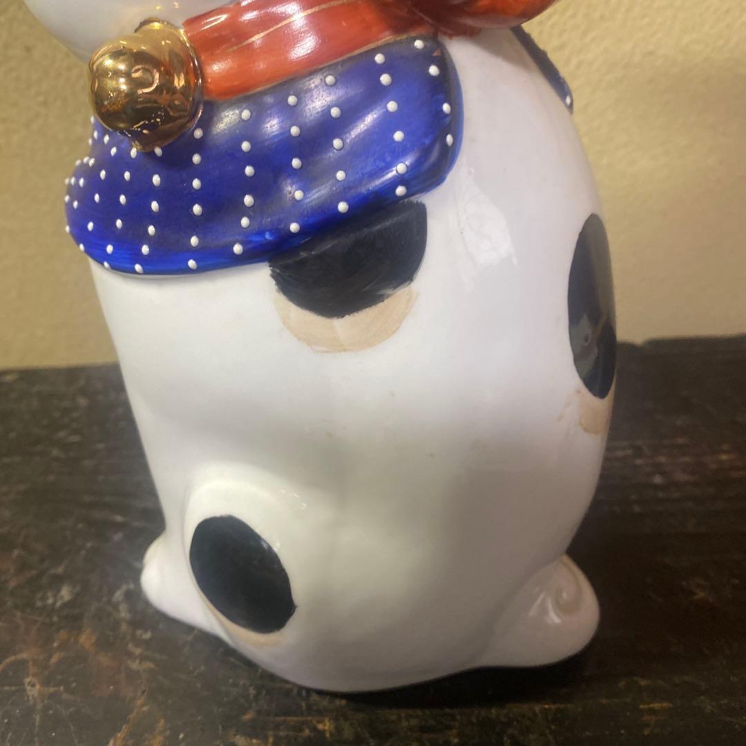 ブルー招き猫【大】