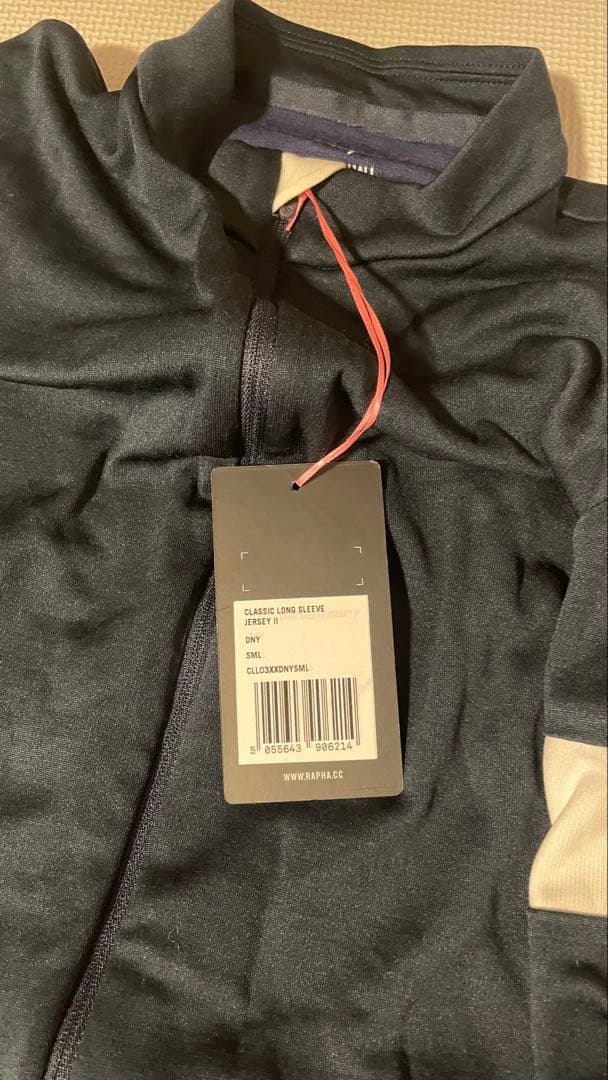Rapha クラシックロングスリーブジャージII ネイビー　S