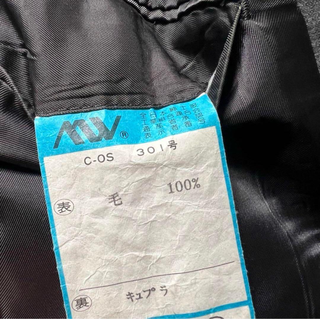 ポールスミス　高級生地　コラボ　セットアップ　スーツ　ダブル　グレー　Lサイズ