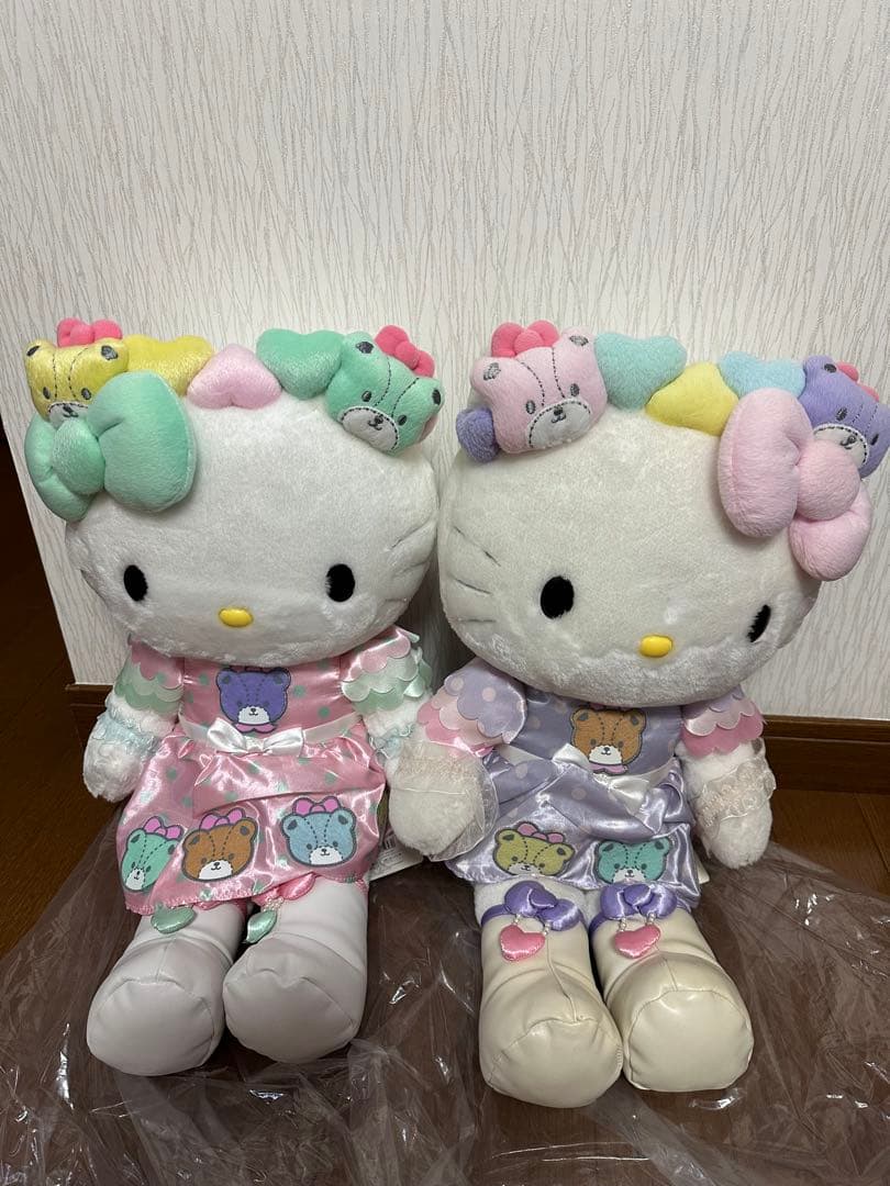 ハローキティ ぬいぐるみ 大きめ カラフル