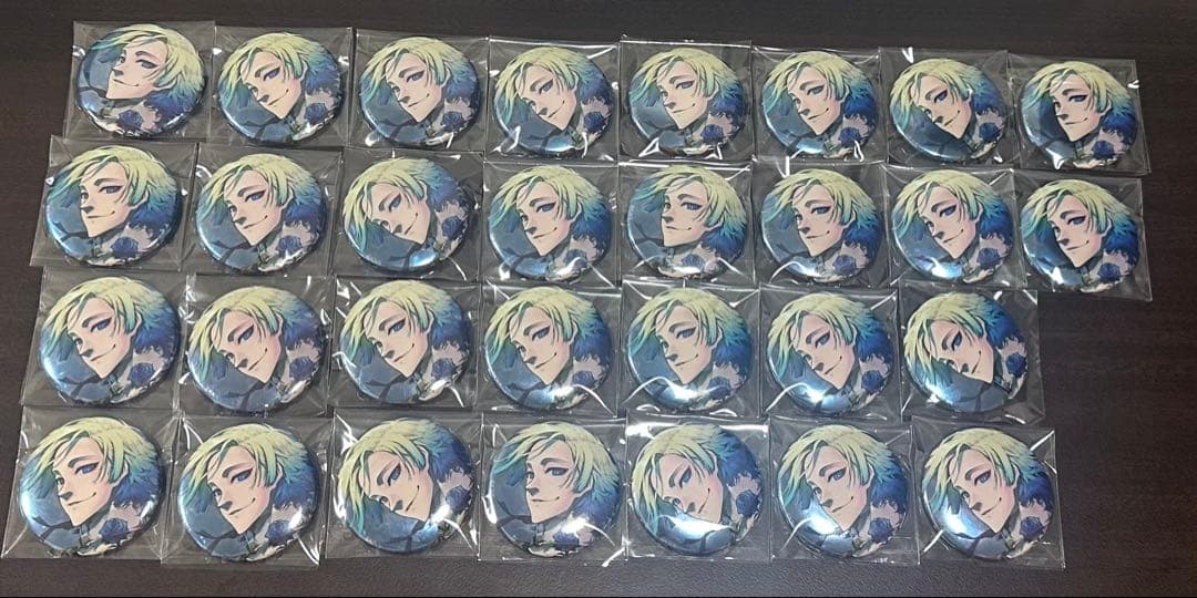 【 田中 】ミヒャエル・カイザー 缶バッジA 30点