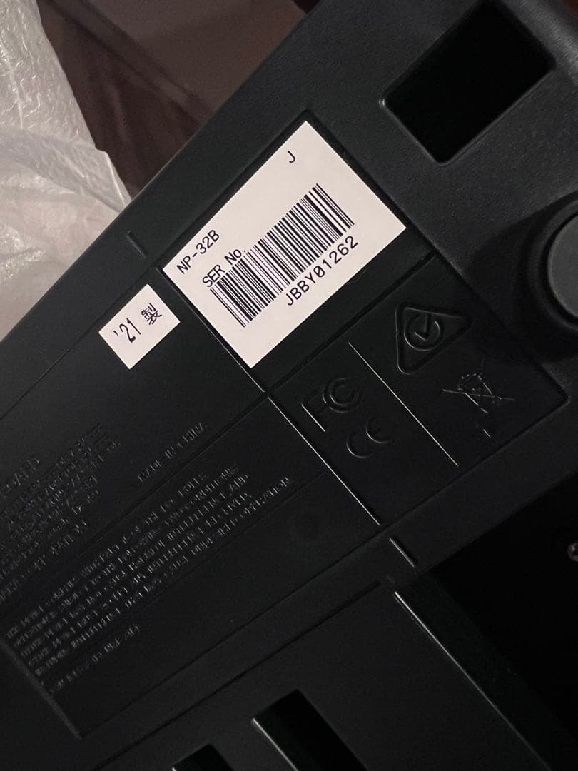 【再値下げ】YAMAHA ヤマハ キーボード NP-32 ブラック 76鍵盤