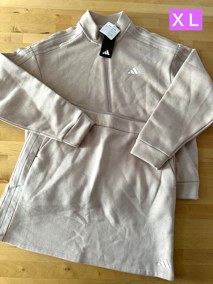 アディダス　ゴルフ　スリーストライプス　セットアップ　ＸＬサイズ
