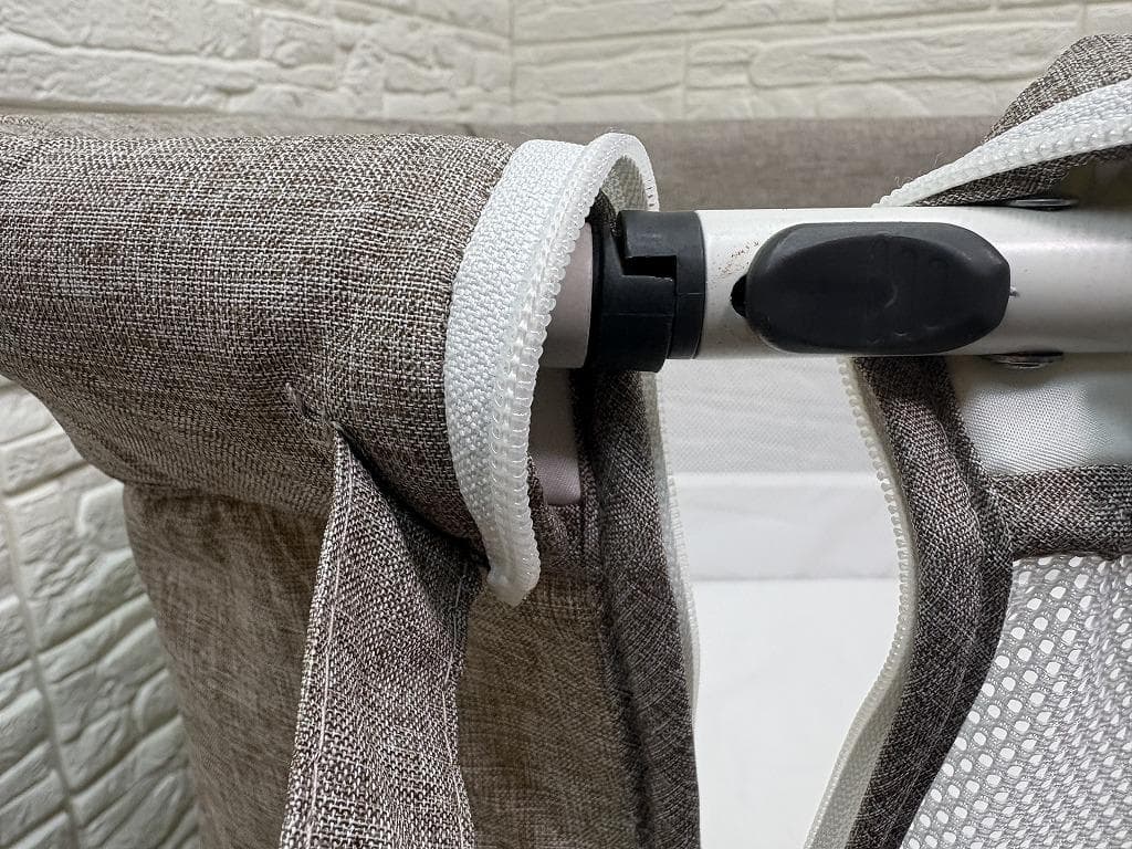 ラ*ー様 未使用 ベビーベッド 折りたたみ 高さ調整 ベッドサイド 添い寝