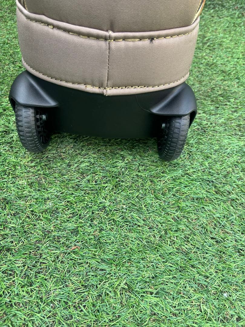 BayBay キャスター付　キャディバッグ　ゴルフバッグ　ベージュ　カモフラ