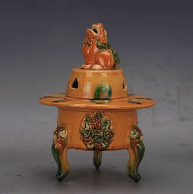 唐三彩とうさんさい 陶磁器 装飾品 工芸品 美術品 置物