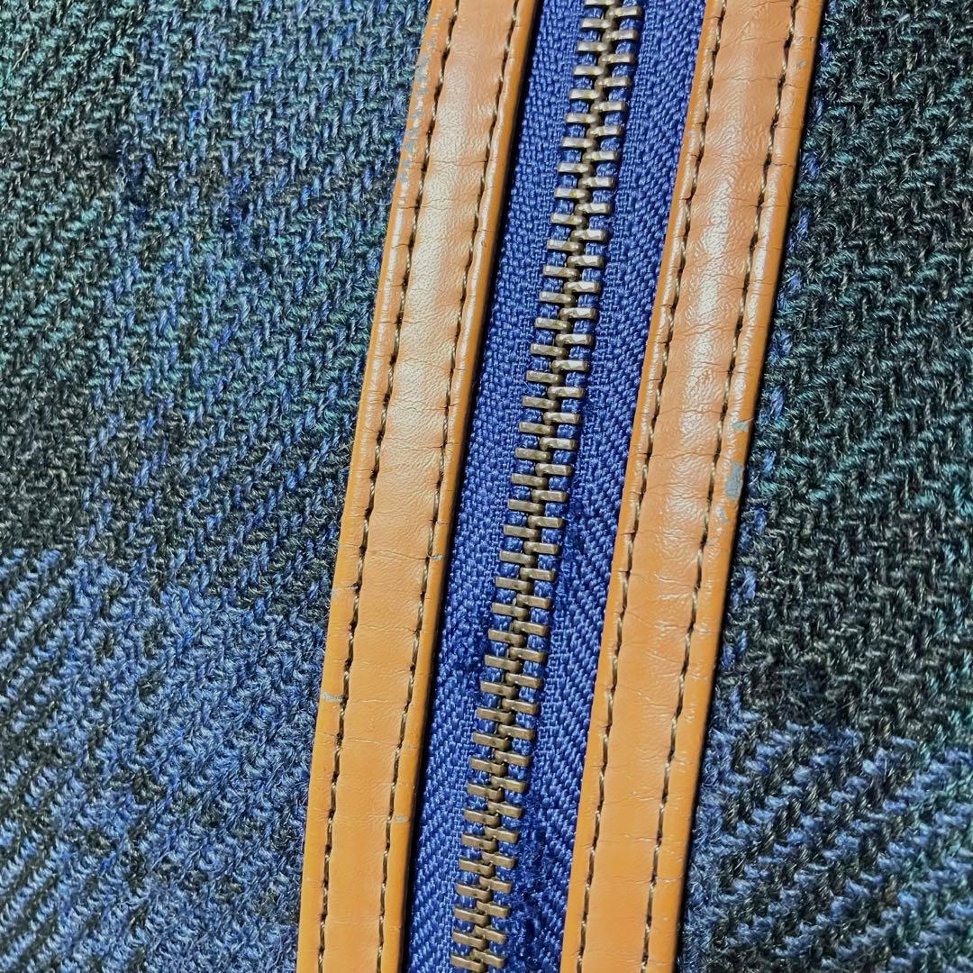 ハリスツイード＆ポールスチュアート キャディーバッグ ゴルフバッグ ボア レア