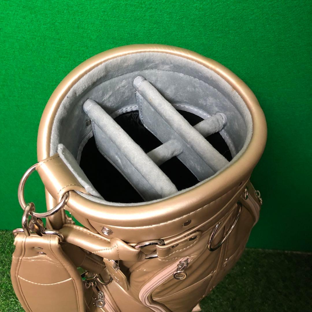 人気‼️Callaway キャディバッグ シャンパンゴールド 8インチ