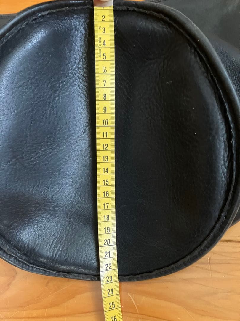 90年代　オールドコーチ　バケツ　黒レザーショルダーバッグ