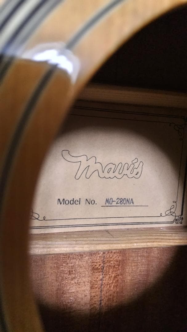 ❤️弦高調整済「Mavisメイビス MO-280 NA 」(*゜▽゜)チャレンジ