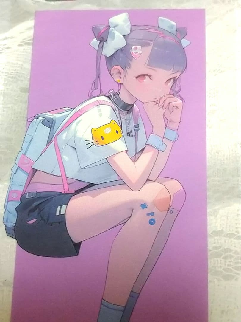 ラスト✩廃盤品✩J673＃猫の女郎(PET)切り売り海外人物女の子AIマステ