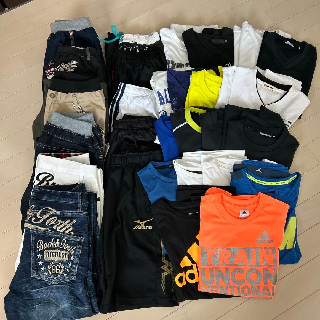 ミズノ　プーマ　adidas他　160 男の子　30品　まとめ売り