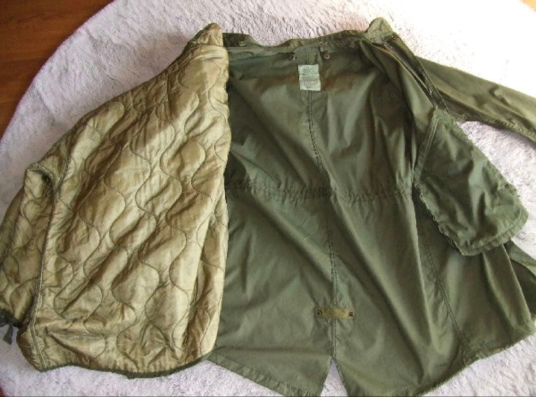XS★US ARMY米軍実物★80s M65 フィッシュテールxsmall