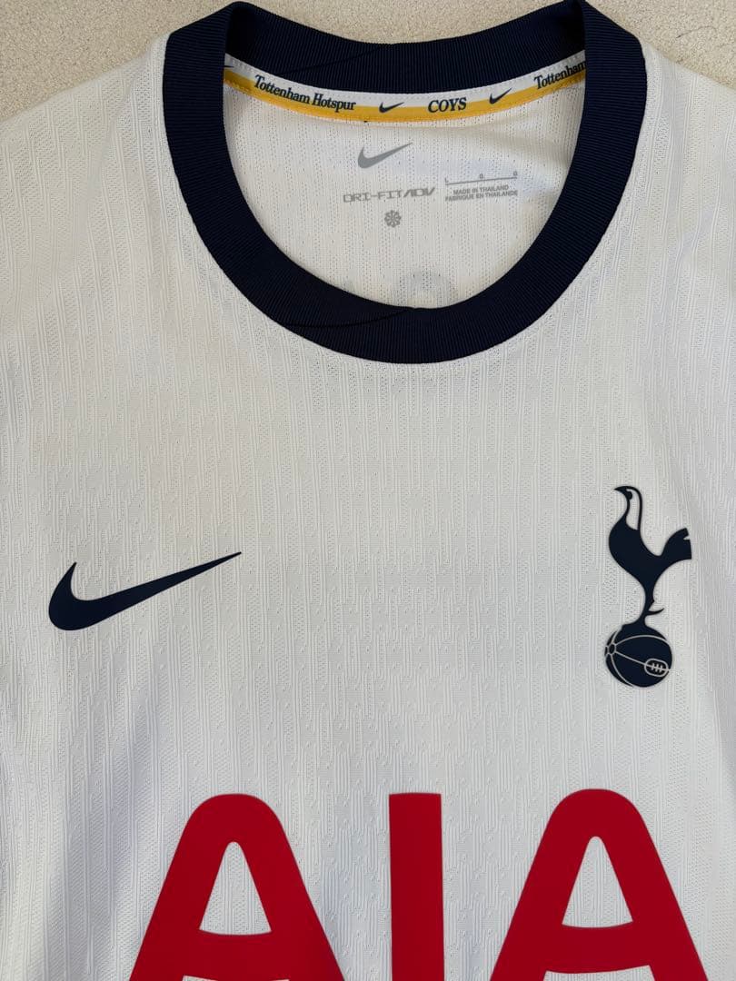 24-25シーズン　トッテナム　ソンフンミン　オーセンティックユニフォーム