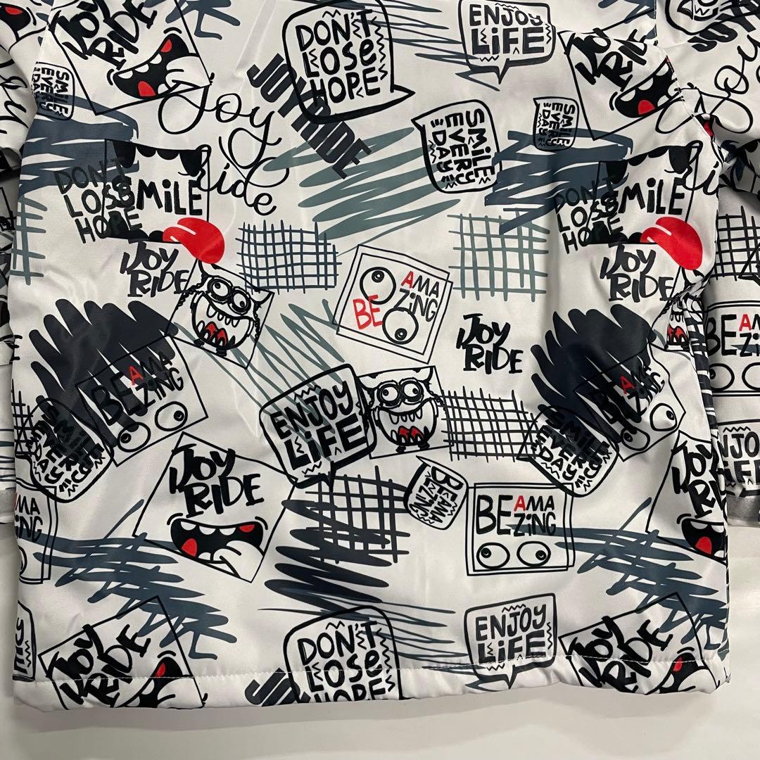 JOY RIDE キッズ スキー スノボ ウェア 140cm 白 黒