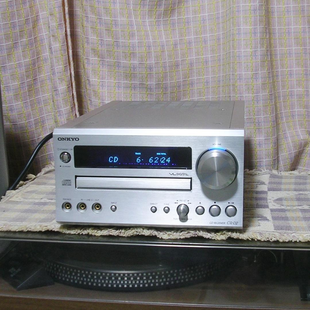 ＜力作＞ONKYO CR-D2 本体のみ +簡易リモコン付属