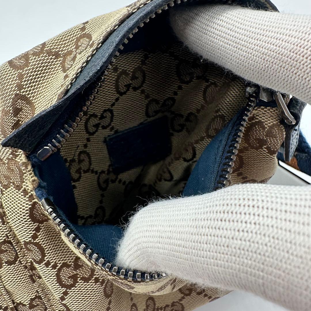 【極美品】GUCCI ボディバッグ シェリーライン GG キャンバス