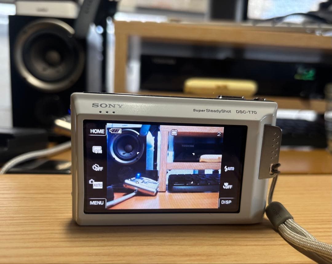 正常動作確認済美品　SONY Cyber-shot DSC-T70 コンデジ