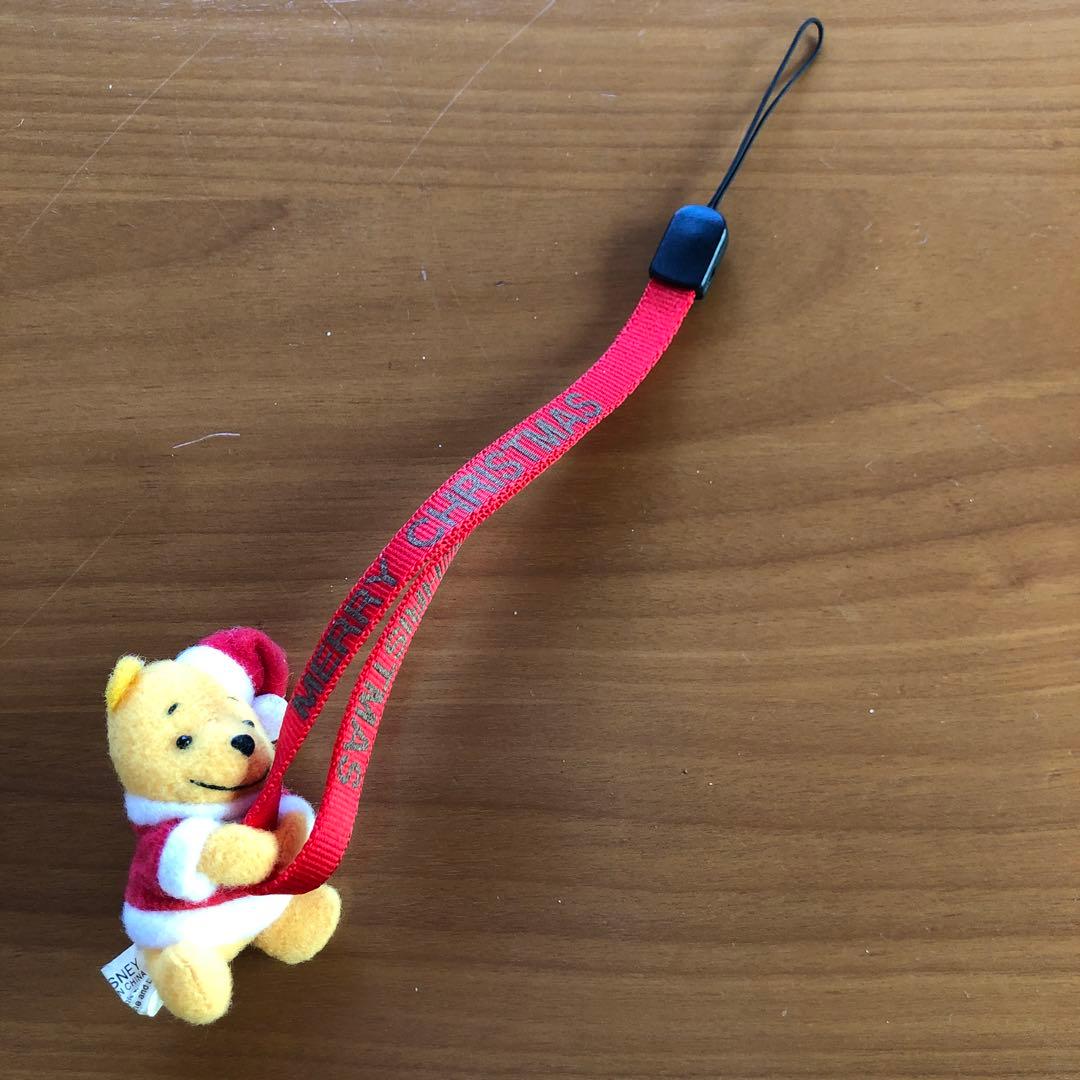 ストラップ　くまのプーさん（アニマル着ぐるみなど）【６個セット】