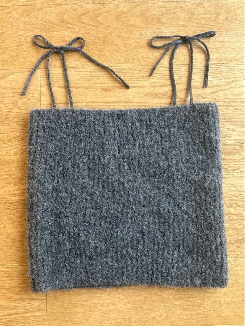 シシクイ SHISHIKUI CAMI NKIT グレー