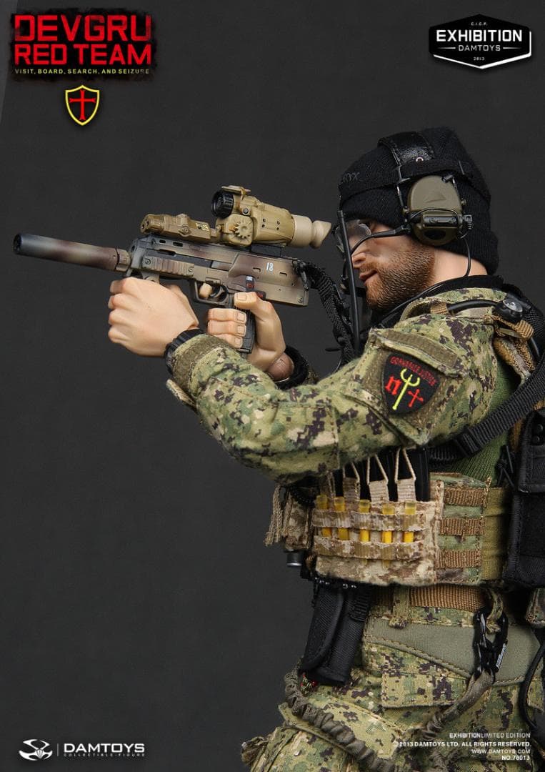 DAMTOYS　DEVGRU RED TEAM VBSS　78013