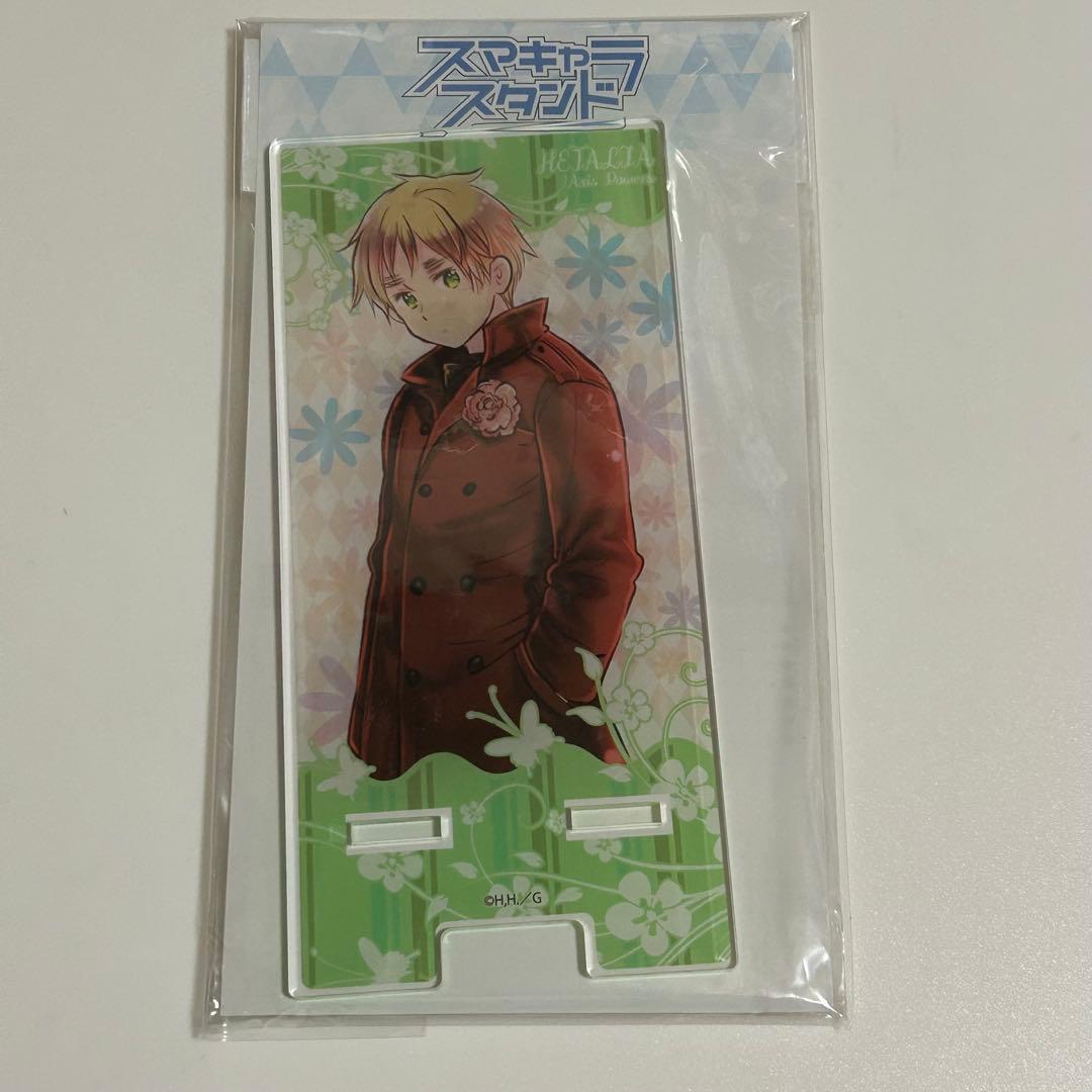 ヘタリア　イギリス　スマキャラ　スマホスタンド　アクリルスタンド　原作絵
