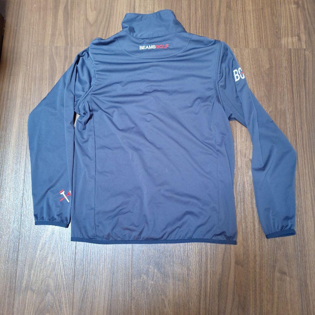BEAMS GOLF ジャケット ネイビー　 M 　2WAY 　ベスト