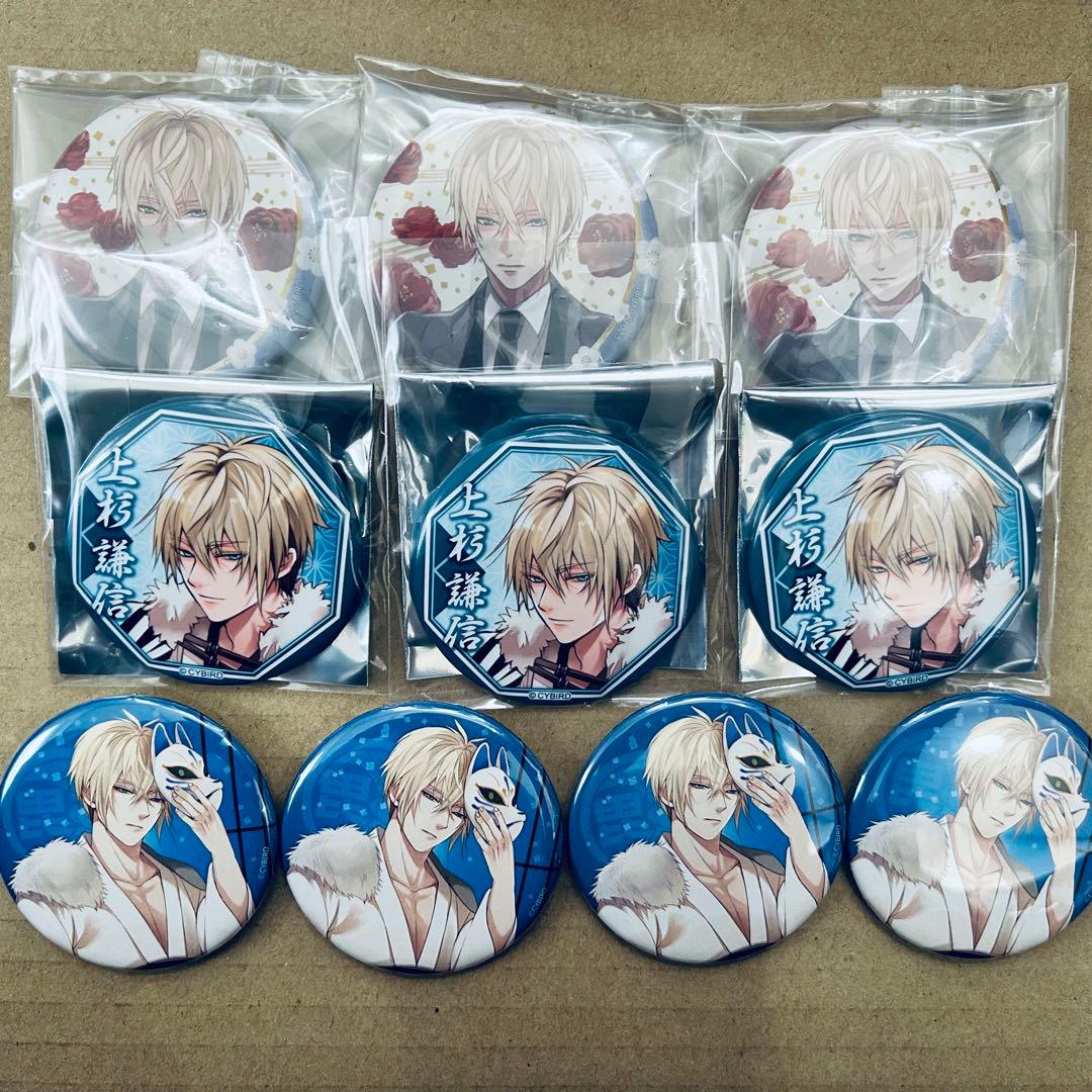 イケメン戦国 上杉謙信 缶バッジ