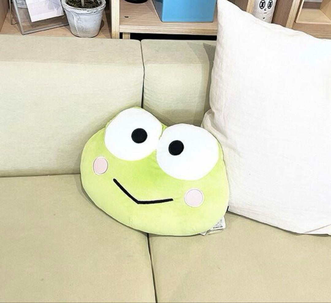 ☆新品未使用☆　サンリオ　けろけろけろっぴ　クッション　平成レトロ