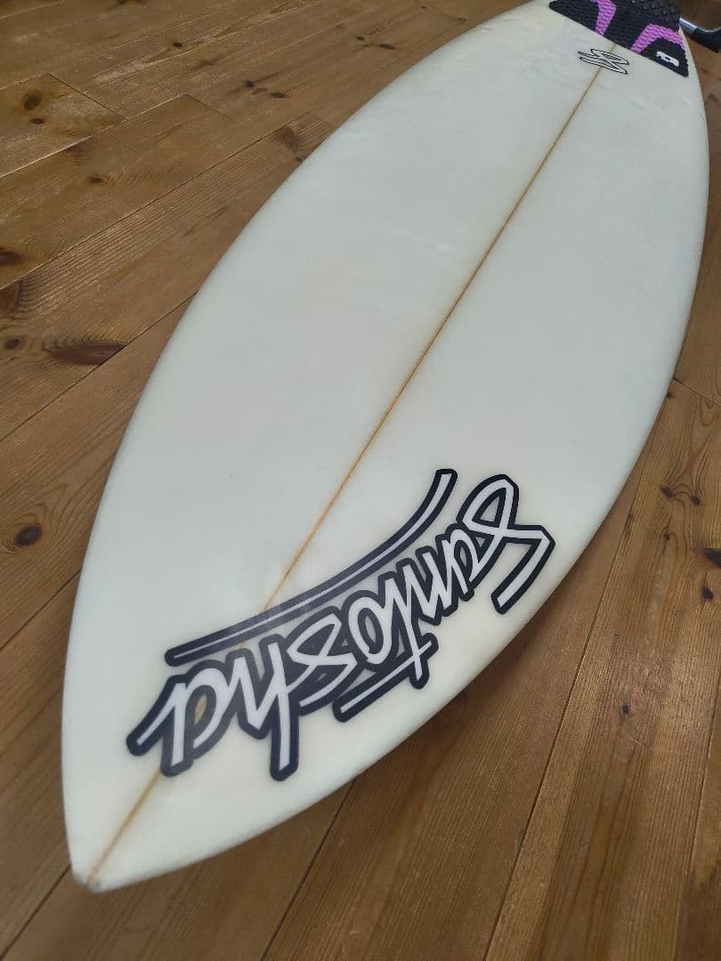 サントシャ　santosha サーフボード　6'2 ショートボード　ファンボード