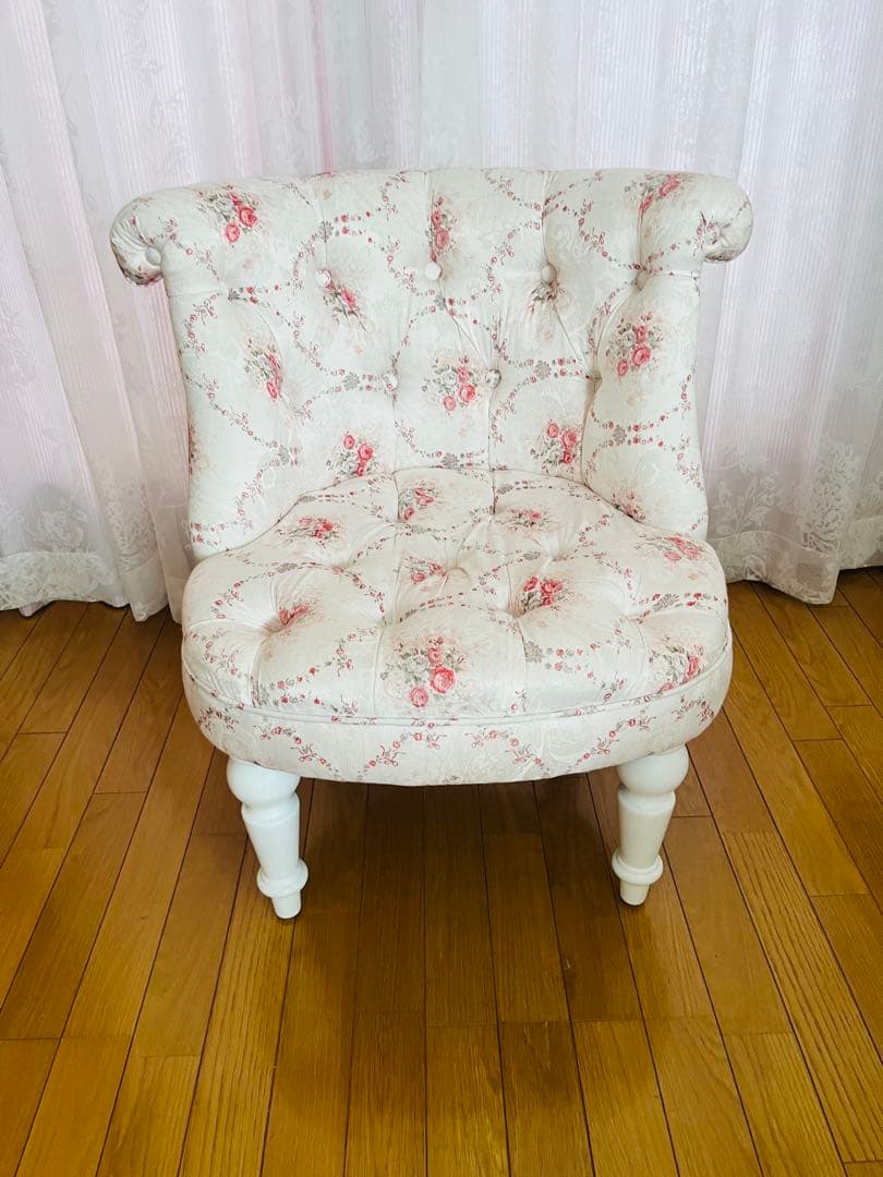 ちゃい　ラムズゲイト 花柄1人掛けソファ