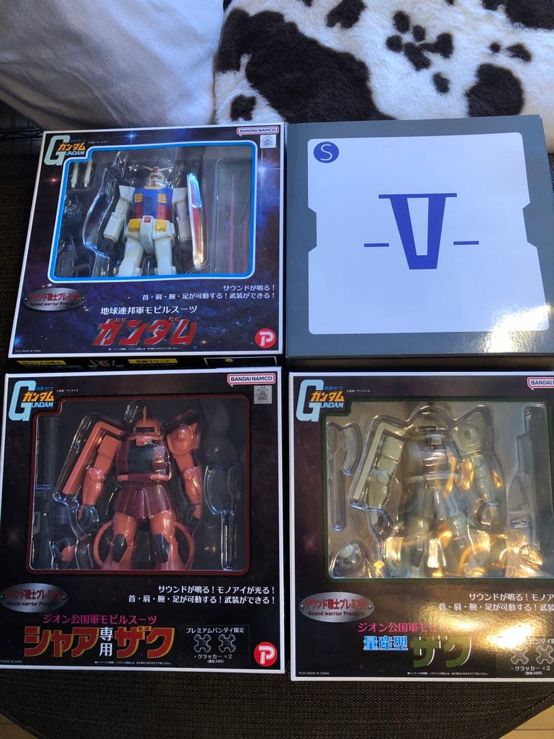 サウンド戦士プレミアム　4種セット　ガンダム 小説3冊付き他多数　送料込み