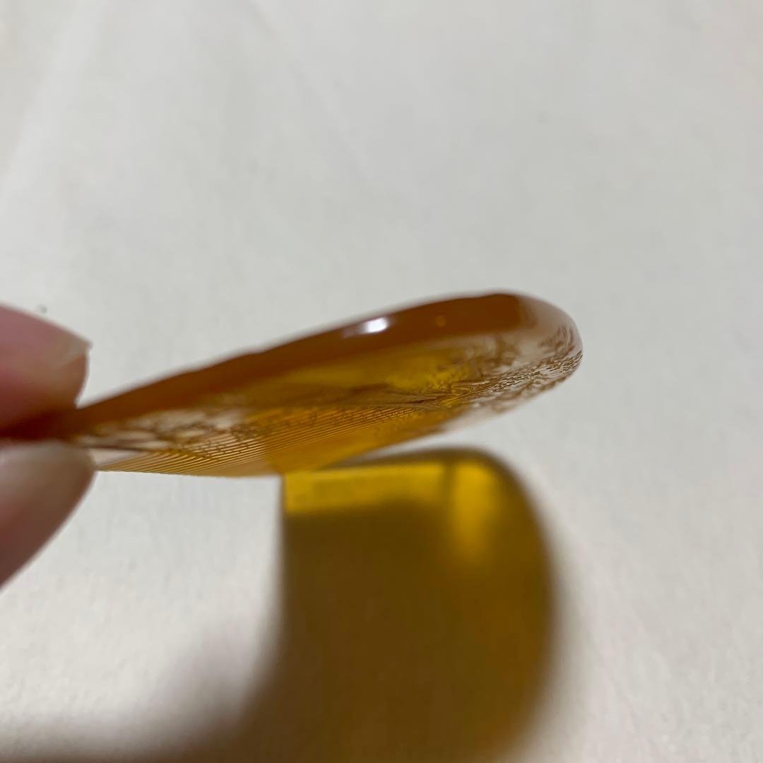 本鼈甲　櫛　嵐山渡月橋　銘あり　超細密彫　超絶技巧　アンティーク　髪飾り