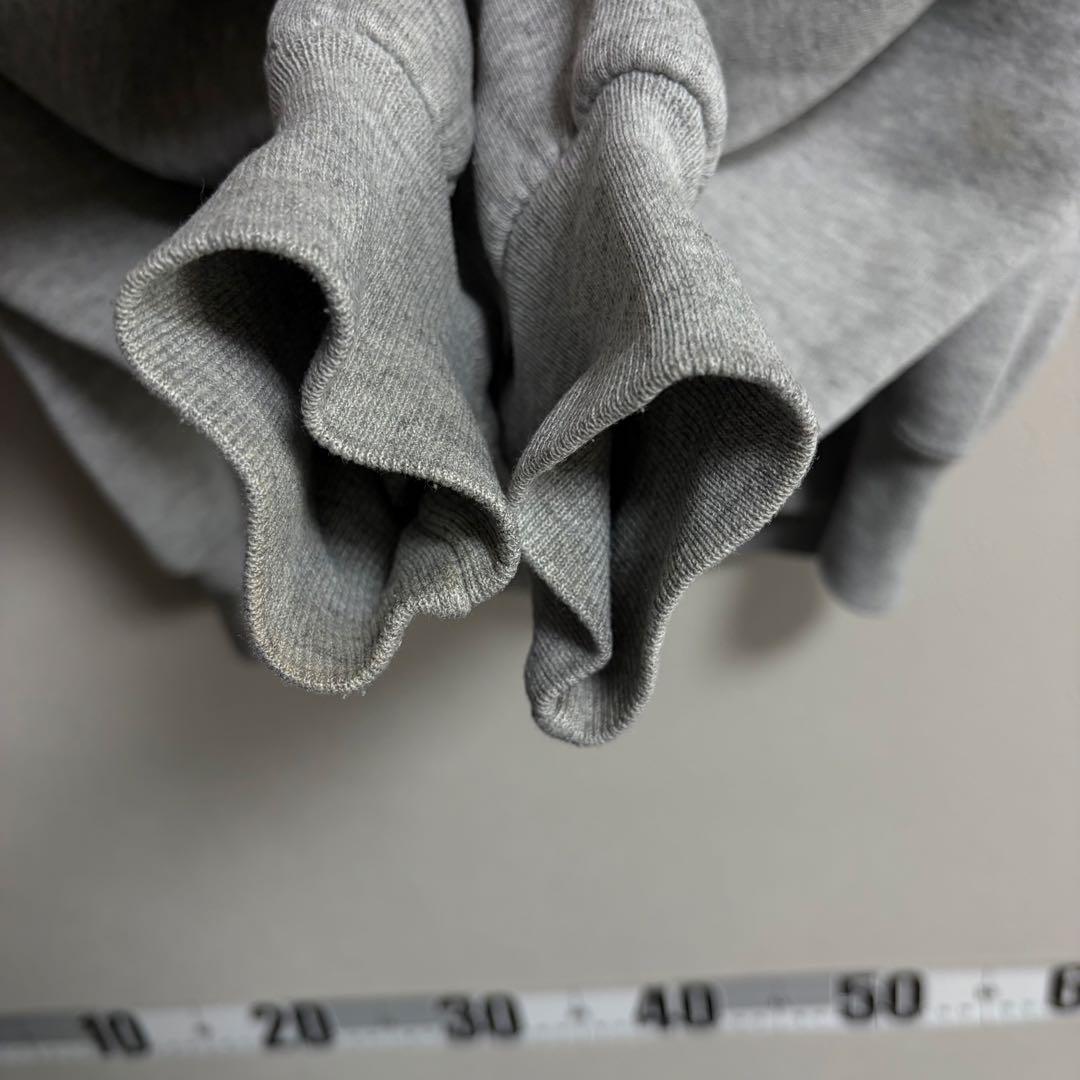 90s USA製 ラッセルアスレチック スウェット 無地 Vガゼット M グレー