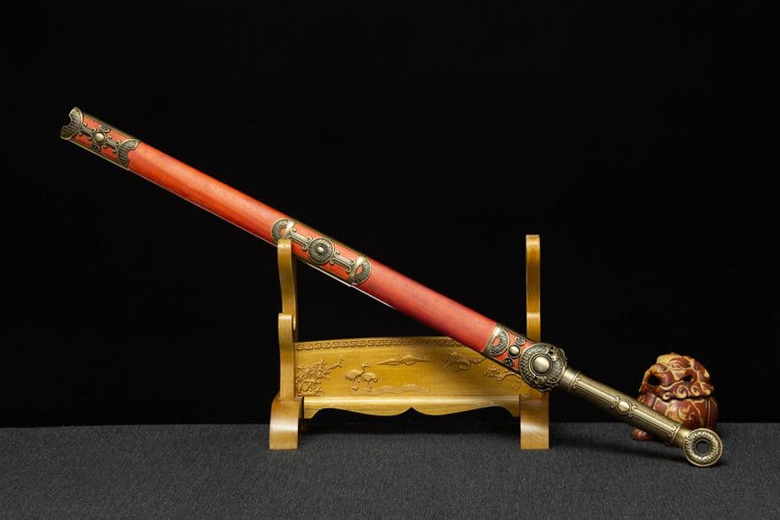 古兵器 武具　刀装具　日本刀　模造刀 居合刀 落銘漢剣