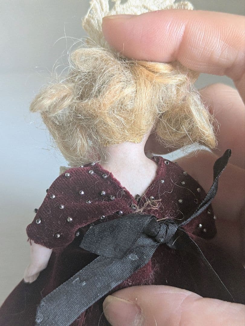 ミニョネット　ドイツ　アンティーク　ビスクドール