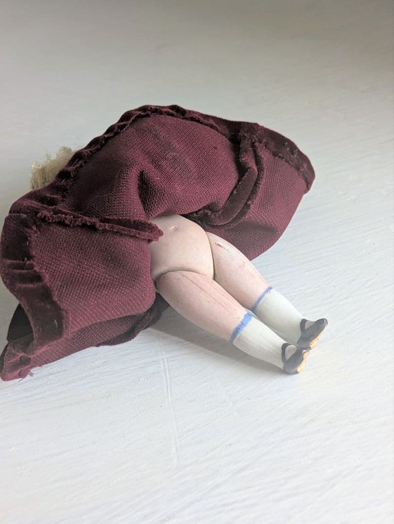 ミニョネット　ドイツ　アンティーク　ビスクドール