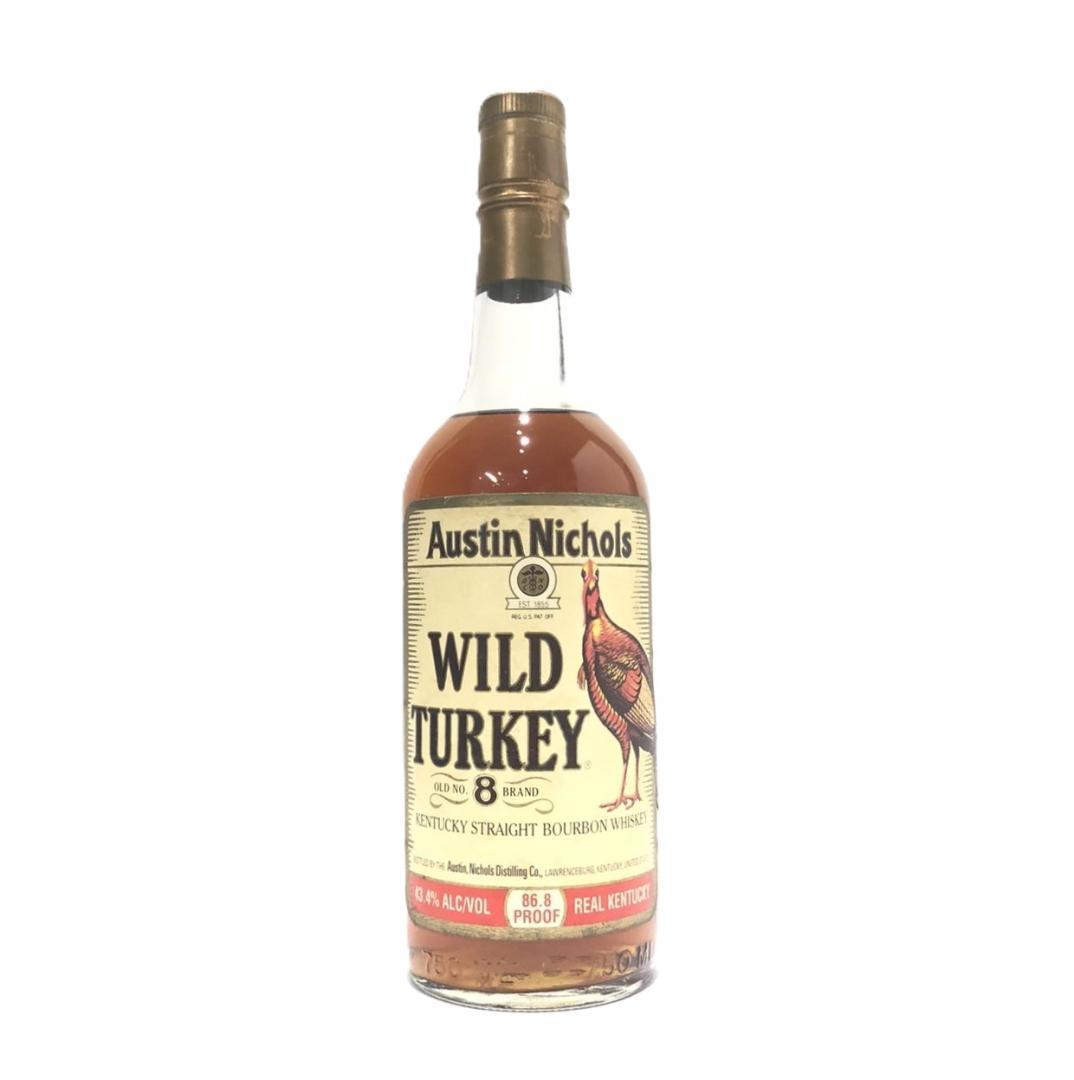 オールドボトル ワイルドターキー 8年 750ｍl 43.4％