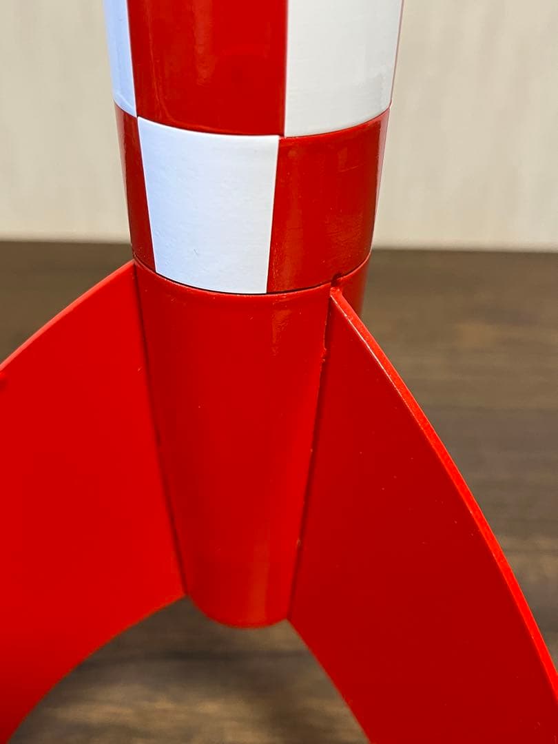 タンタン　めざすは月　ロケット　約37 ㎝