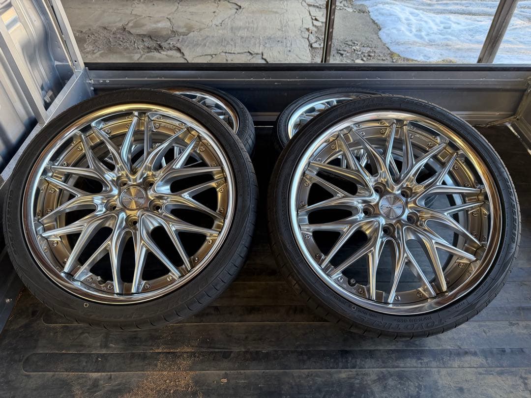 WORK シュバート クヴェル 19 7.5j +44 114.3 5穴