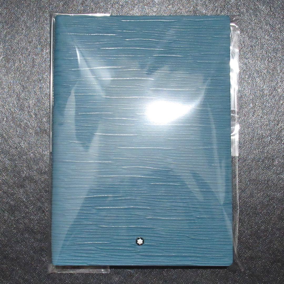 モンブラン ノート 146 4810 スモーキー ブルーレザー 134710