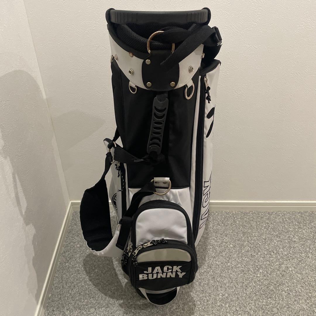 JACK BUNNY キャディバッグ スタンド式 9型 軽量 5分割 ゴルフ