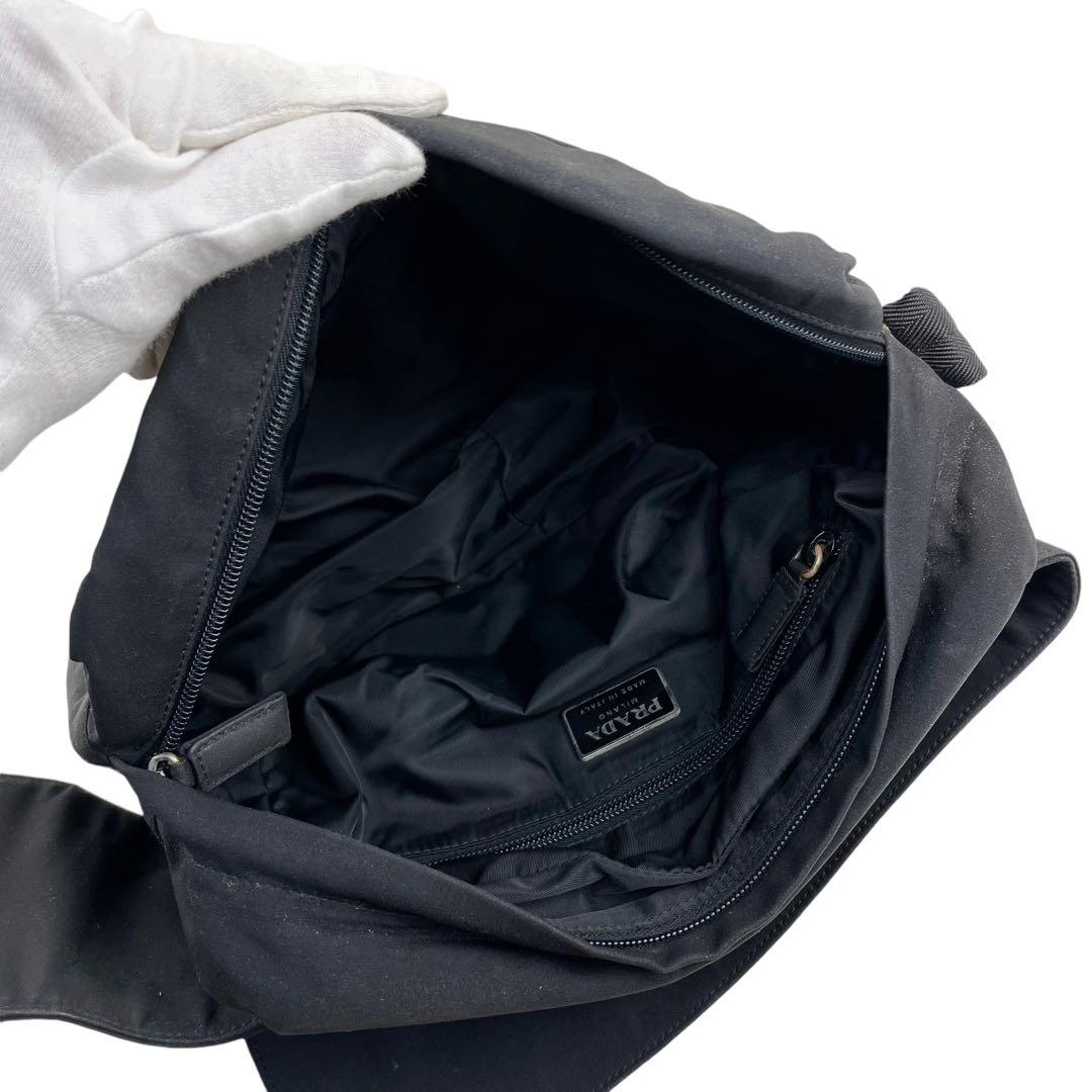 ✨美品　プラダスポーツ　PRADA ウエストポーチ　ボディバッグ　黒　赤