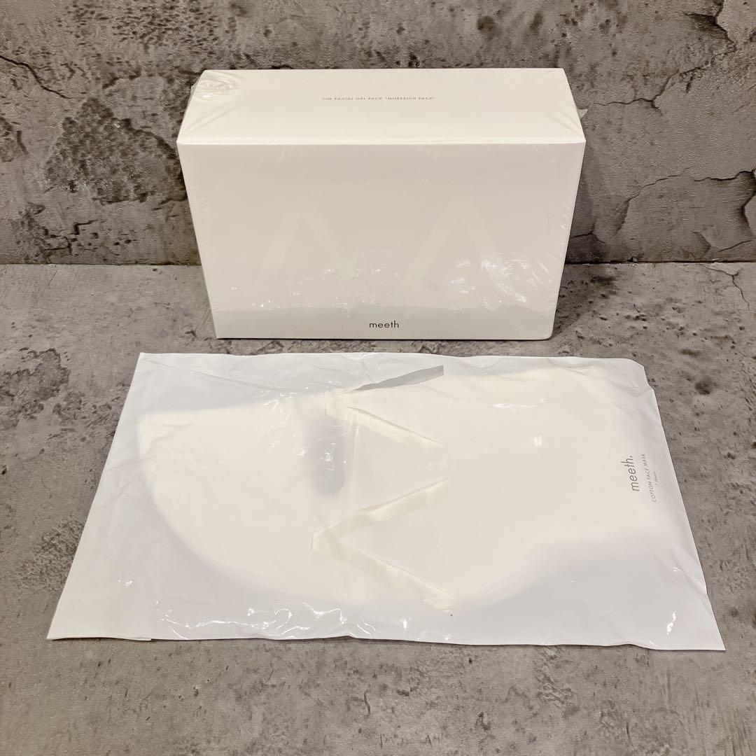 新品未開封 meeth ミース モアリッチパック フェイシャルジェルパック