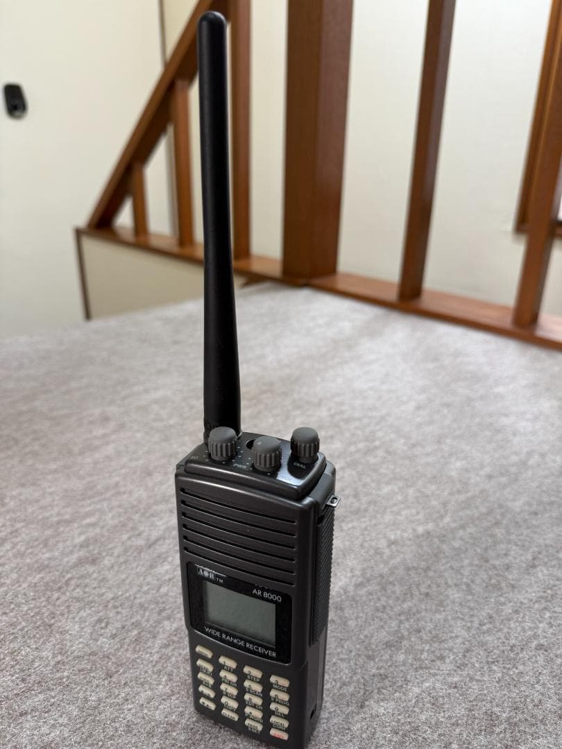 ワイドレンジレシーバー AOR AR8000 + ロッドアンテナ RH789 等