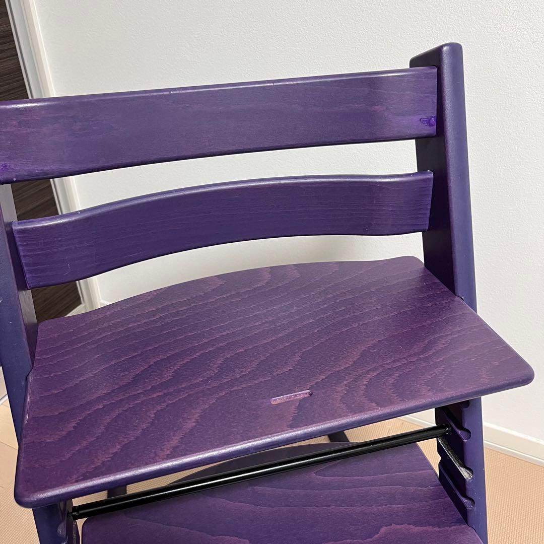 【新型】STOKKE　ストッケ　トリップトラップ　ナンバー5　パープル