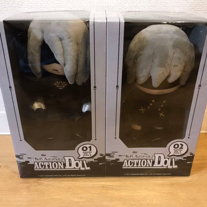 ニーアオートマタ　NieR アクションドール　ヨルハ　2B 9S ぬいぐるみ