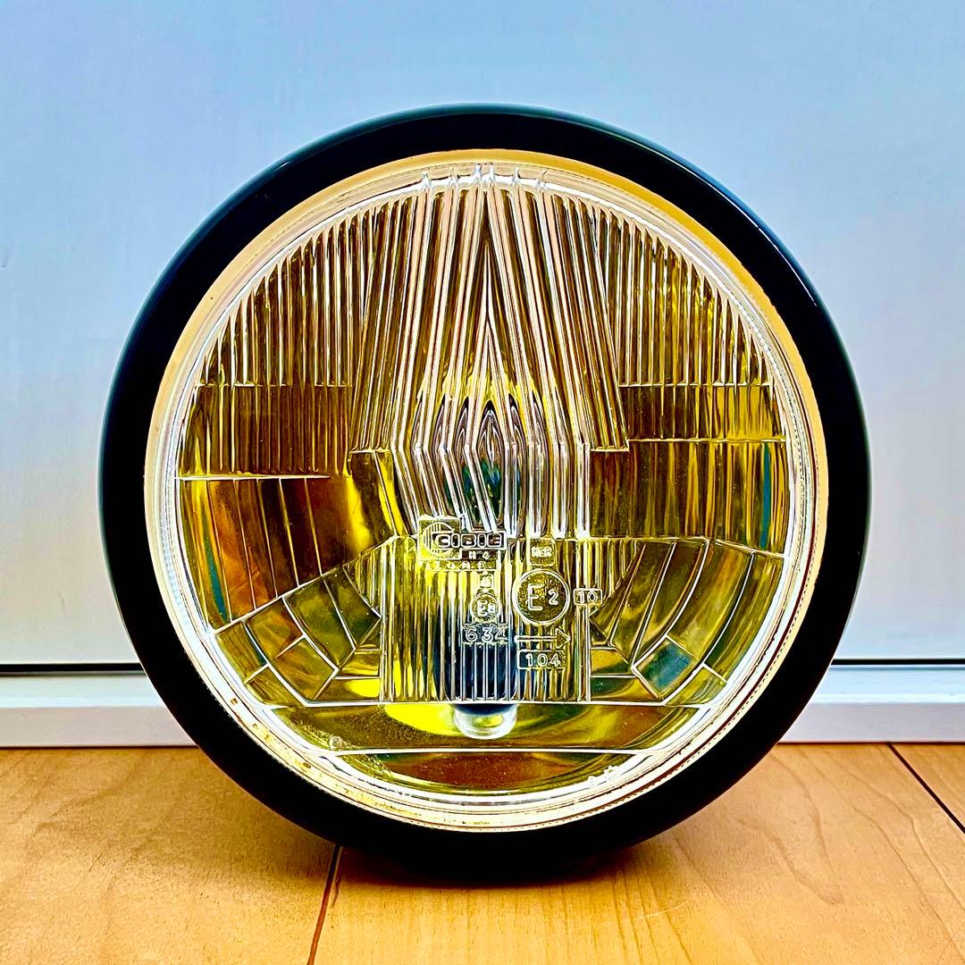 当時物 CIBIE シビエ 凹み ヘッドライト 160φ バブ CB250T