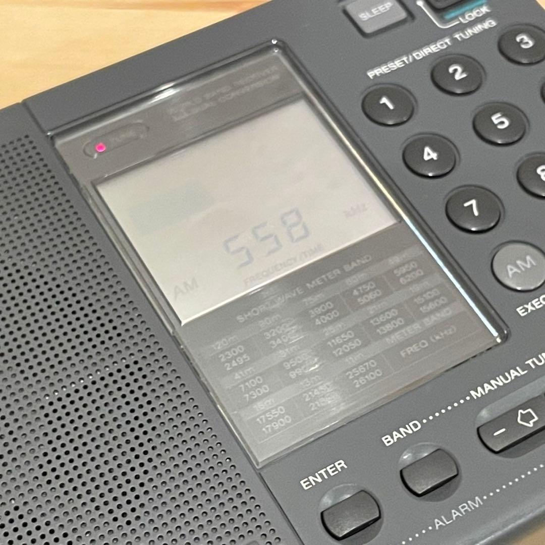 美品‼️SONY ステレオレシーバー ICF-SW7600 動作品