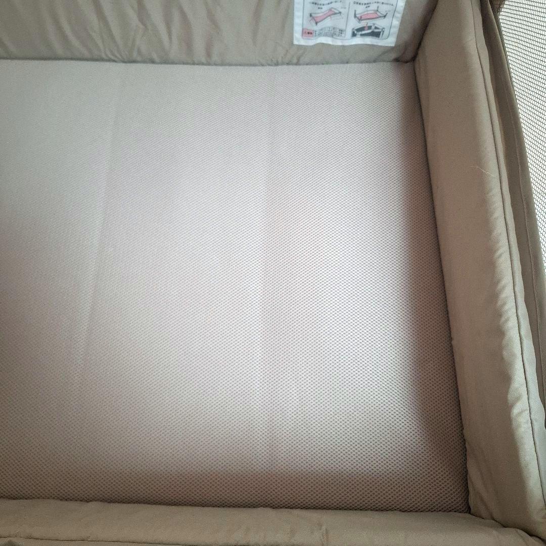 【美品】Aprica アップリカ ココネルエアー ベビーベッド ココア